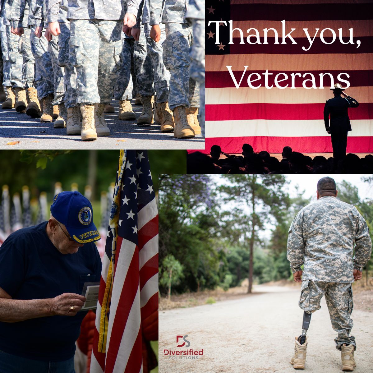 div_sol's tweet image. Today, we pause to recognize the incredible men and women who have served our country with courage, sacrifice, and dedication.

To all who have served - and to the families who stand beside them - Thank you.

#VeteransDay #ThankYouVeterans #ServiceAndSacrifice