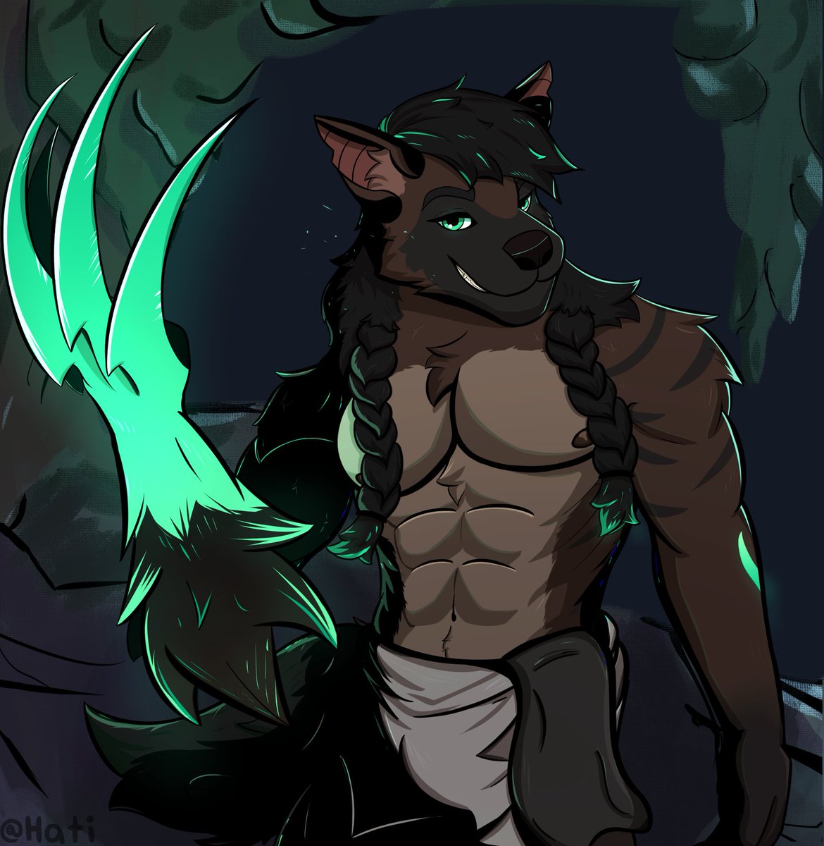 Lorat_Nar's tweet photo. Attempt at perfecring Hades style! Now featuring my precious yeen <3
#hyena #stripedhyena #hadesgame #hades2game #zagreushades #melinoehades #claw #clawfingers #muscles #muscular https://t.co/2PdBZN98kC