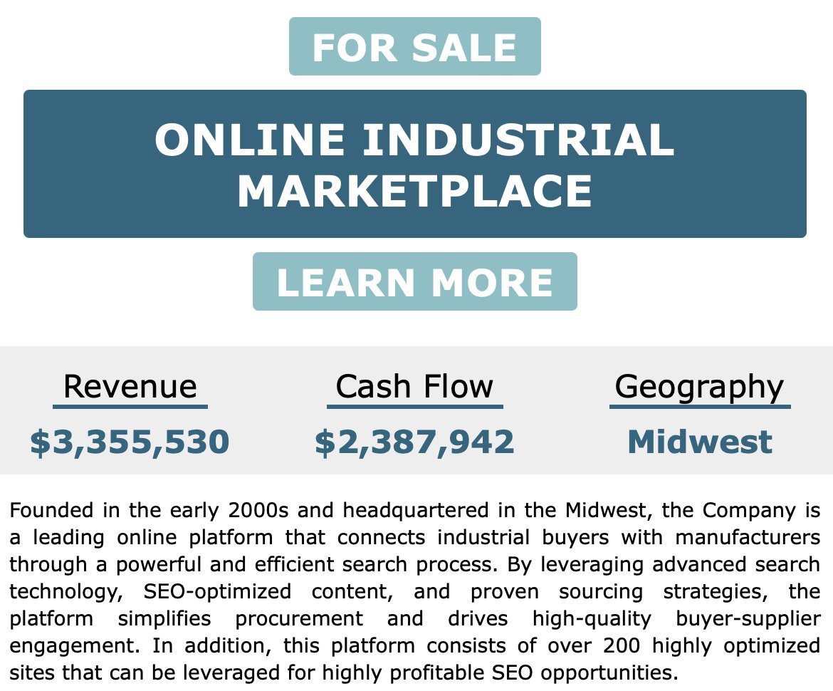 One Man LBO tweet media