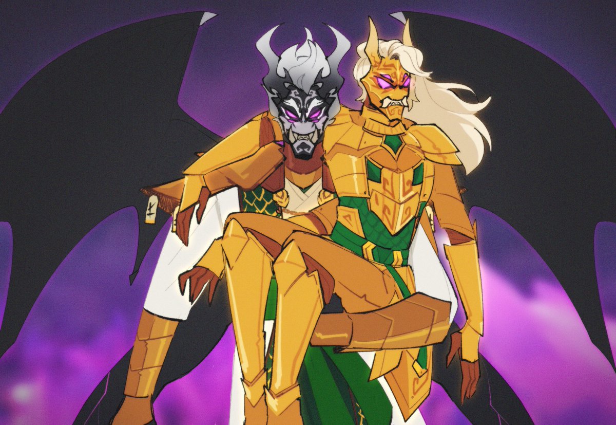 shhhlagbaum's tweet image. #ninjago_survived_AU
Oni dad and Oni son 🔥
(btw this is Sensei Garmadon&apos;s Oni form, not his canonical vers 🙌)

#ninjago #ninjagoAU #garmadon #lloydgarmadon