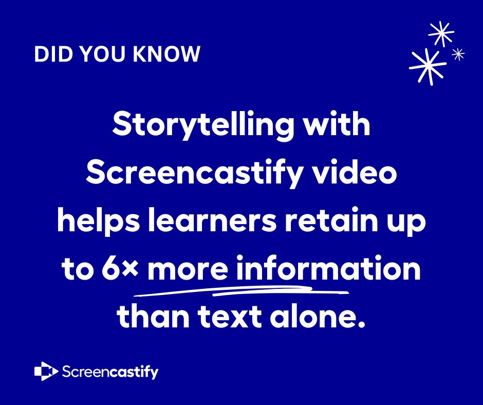Screencastify's tweet image. Ever explained a concept 5 times… and it still doesn’t click?
Try turning it into a Screencastify story — your students might remember it 6× better! 🎥💭

✨ Ready to make your lessons unforgettable? Start recording now! scrncstfy.com/4oD01ZY

#Screencastify #Video #Edtech