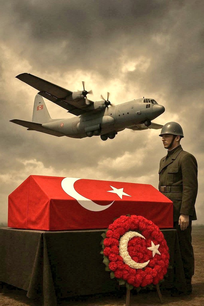 GURBETTEHATAYLI's tweet photo. Başımız Sağolsun Türkiye’m 🇹🇷

Türk Hava Kuvvetleri'ne ait bir C-130 askeri kargo uçağımız, Gürcistan'da düştü. 

Milli Savunma Bakanlığı : “Uçak Azerbaycan'dan havalanmıştı. Toplam 20 askeri personel vardı”

Şehitlerimize Allah’tan rahmet diliyorum🙏🇹🇷🇹🇷🇹🇷 https://t.co/VeL3T83quz