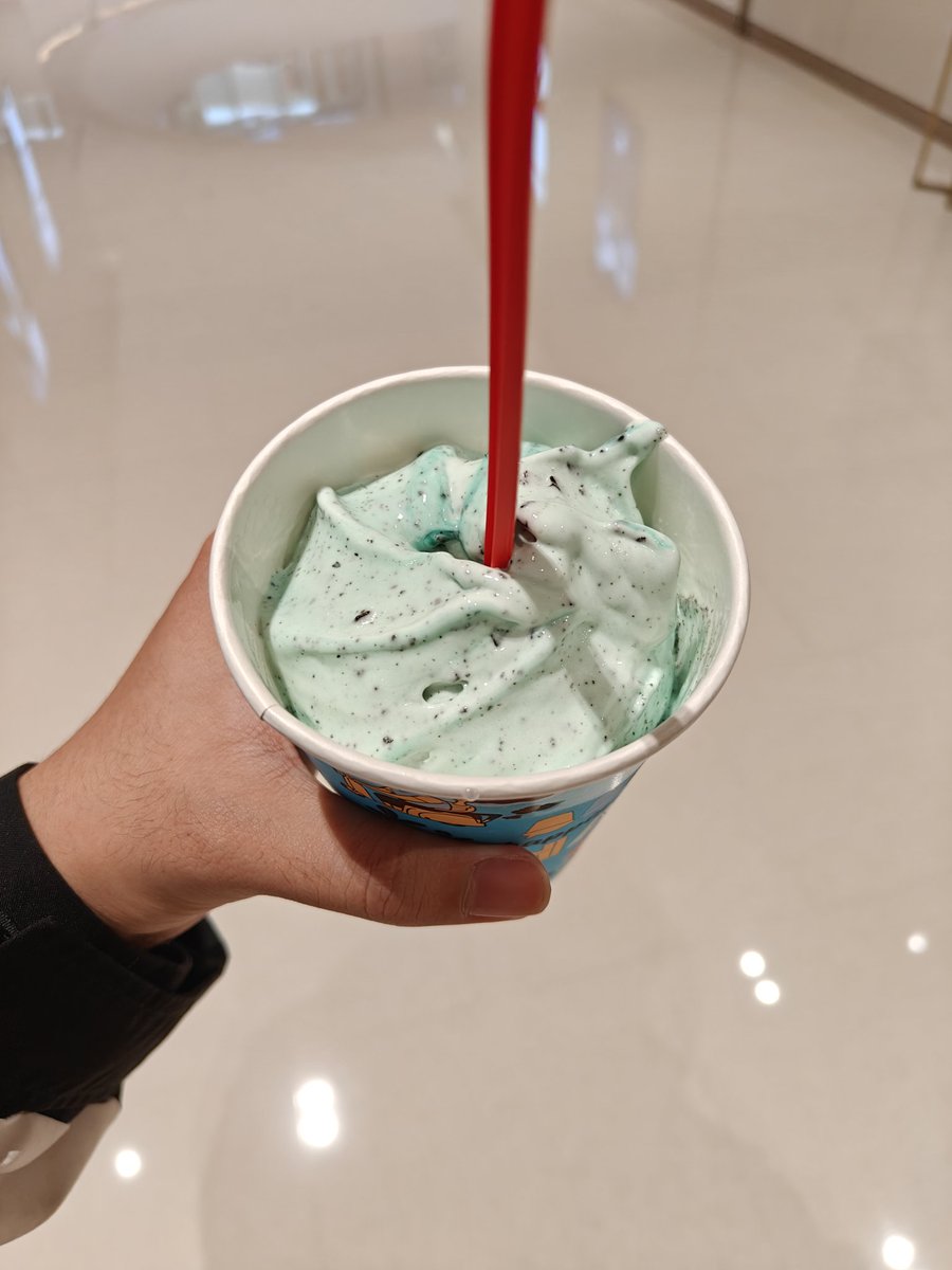 生日便要吃薄荷巧克力暴风雪啊嗯