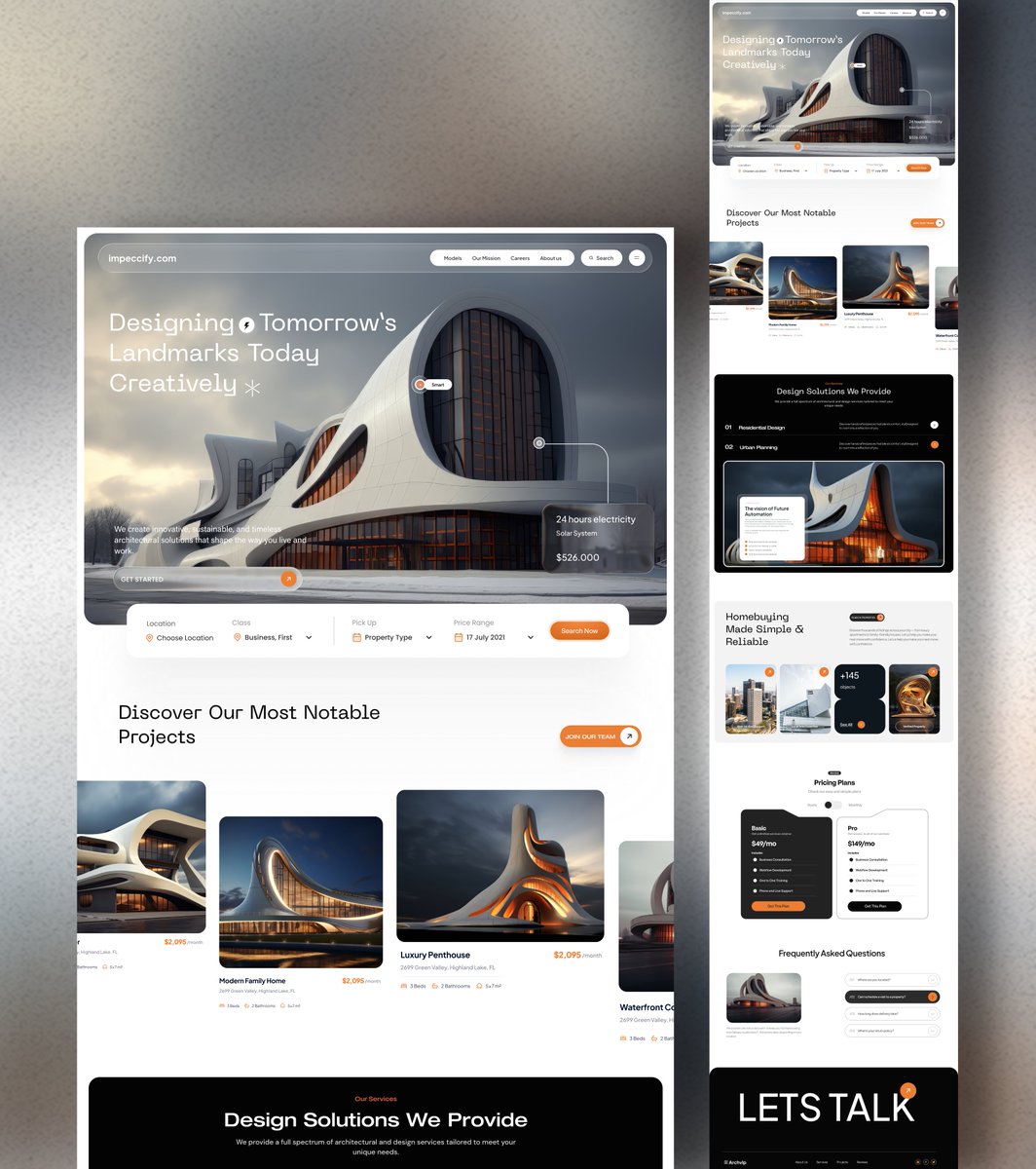 laibacreatives's tweet image. Designed this Real Estate &amp;amp; Property Website 🌇

How is it?        DM me for your Website Project 📩