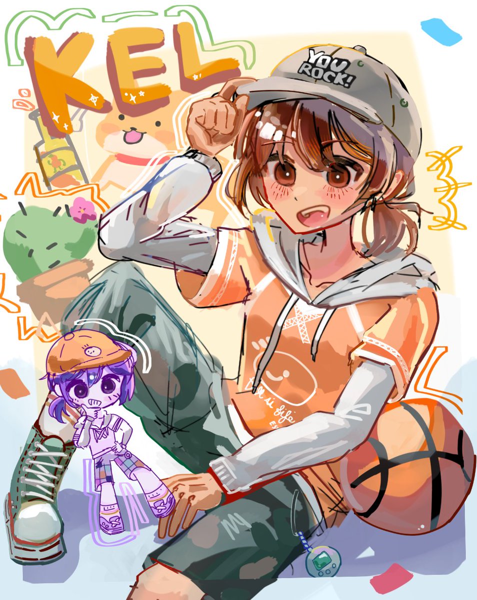 #OMORI #OMORIFANART 
ケルくん🏀