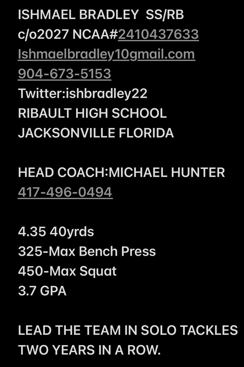 Coach IsReal Bradley tweet media