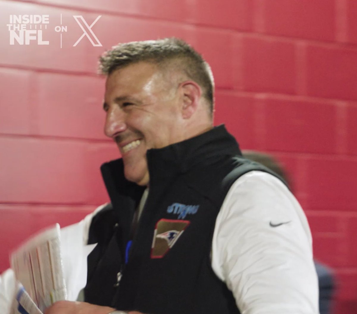 That "Drake Maye is my quarterback" face 😄