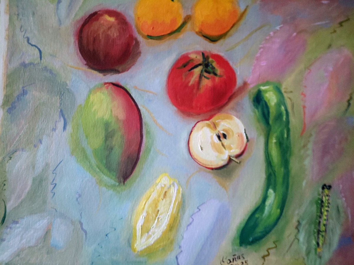 Òleo sobre papel Canson
"El que da al pobre, nada le faltará
Pero al que le niega su ayuda, mucho se le maldecirá"
Proverbios 28_25. Biblia

#òleo #painter  #art
Le deseo que tengan una buena semana y sean felices que es gratis