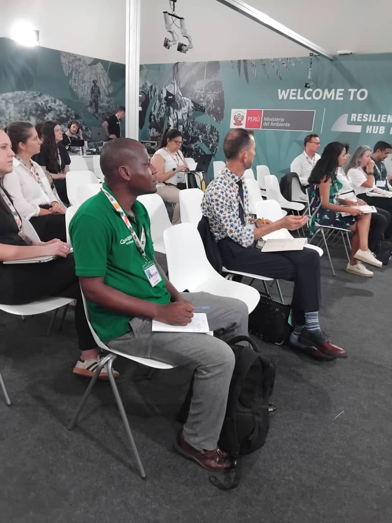 ConcernMalawi's tweet photo. At #COP30 Peru Resilience Hub “Beyond Warnings: Prearranging Financing to Outpace Disasters” @Concern shared Malawi's Community Disaster Fund pre-financing model and how to integrate Early Warnings to ensure vulnerable local communities access disaster funds quickly. https://t.co/E49BxfYbEj