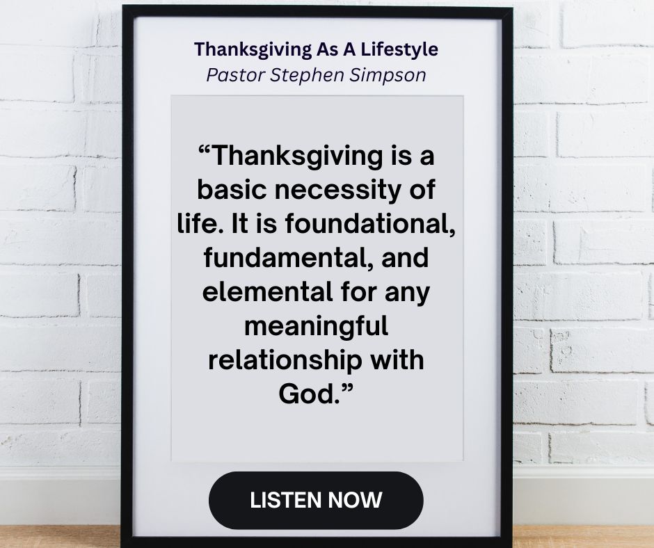 CSMinPublishing's tweet image. Is it possible to give thanks in everything? In this inspiring message, #StephenSimpson shares a deeply personal #testimony of meeting God in the midst of trial, and rediscovering the supernatural power of #thanksgiving.  To listen, csmpublishing.org/product/thanks…