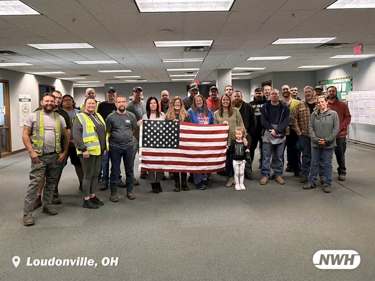 Proud to work beside those who served.

To all who have worn our nation’s uniform, thank you. Your courage and sacrifice represent the best of who we are. This #VeteransDay and always, we honor you.

With gratitude, from all of us at NWH.

#ThankYouVeterans #NWHteam #NWHlife