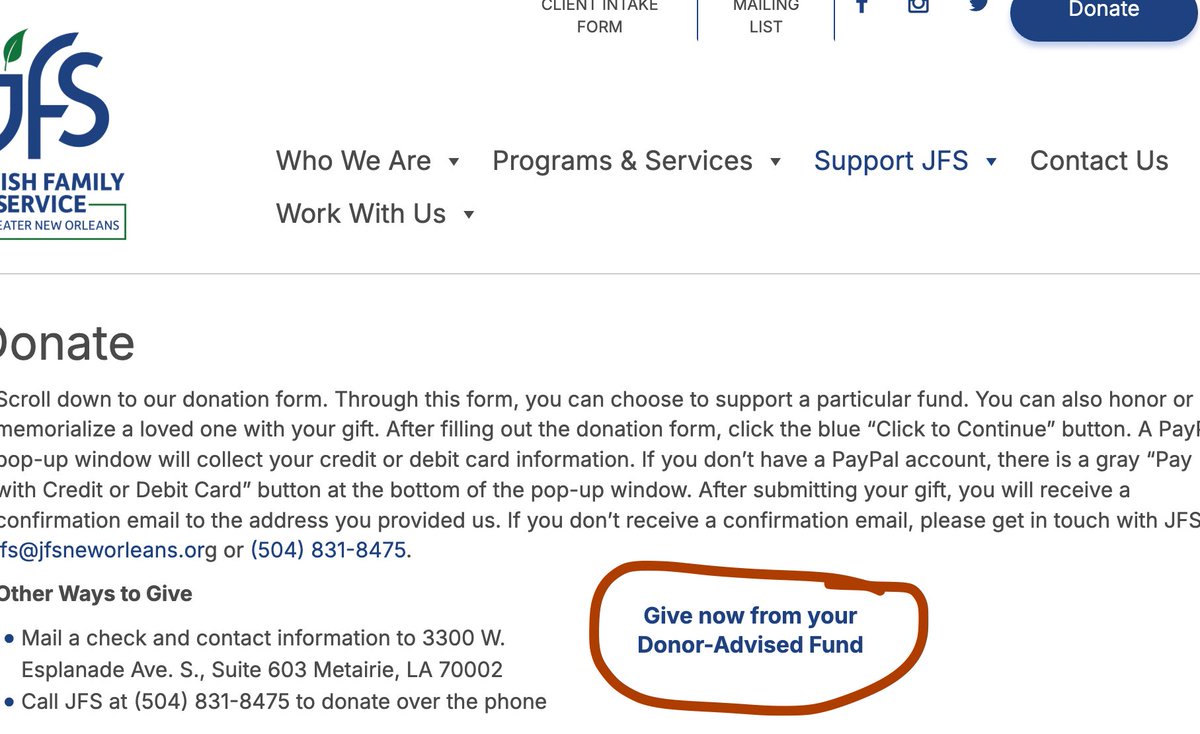 Make End-of-Year Giving a Breeze! Donate through your donor advised fund on our website. 
mailchi.mp/jfsneworleans.…
