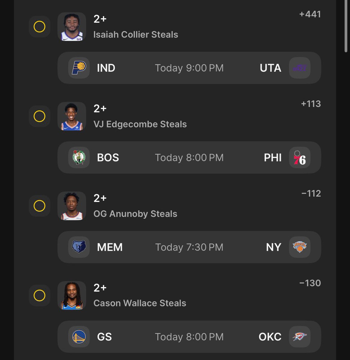 Cheddr3_'s tweet photo. Steals play! Collier is only +100 on FanDuel. Get it in while you can! Trying something new here https://t.co/CCwTDJFQep