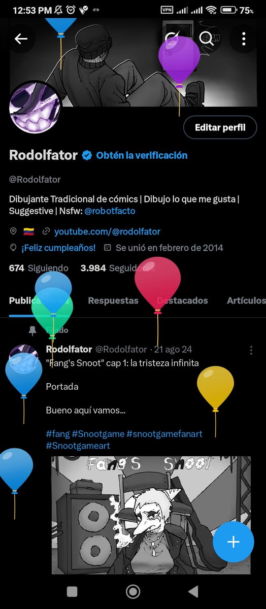 Rodolfator's tweet image. Feliz cumpleaños para mi 🍻. 

Mi mejor regalo son todos ustedes, Beso en el poto a todos