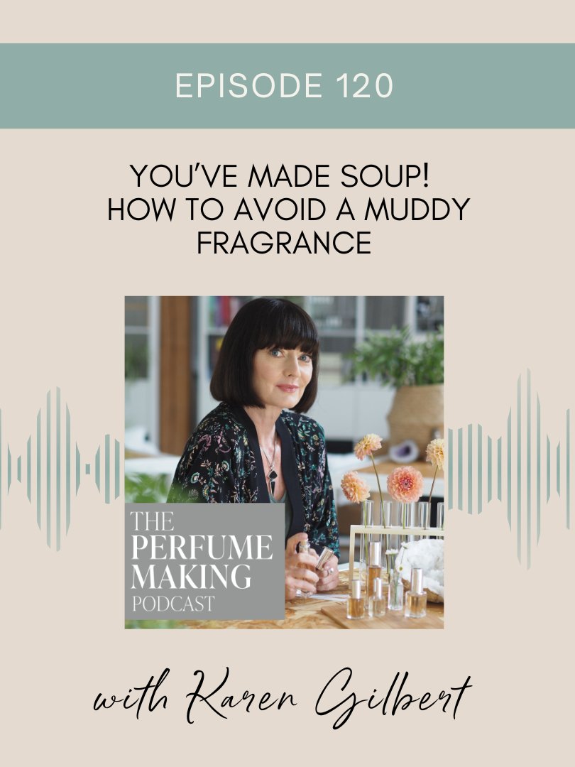 This week's brand new episode of The #Perfume Making #Podcast is:

🎙️Episode 120: Raw Notes - You’ve Made Soup! - How to Avoid a Muddy Fragrance🎙️

odcasts.apple.com/us/podcast/you…