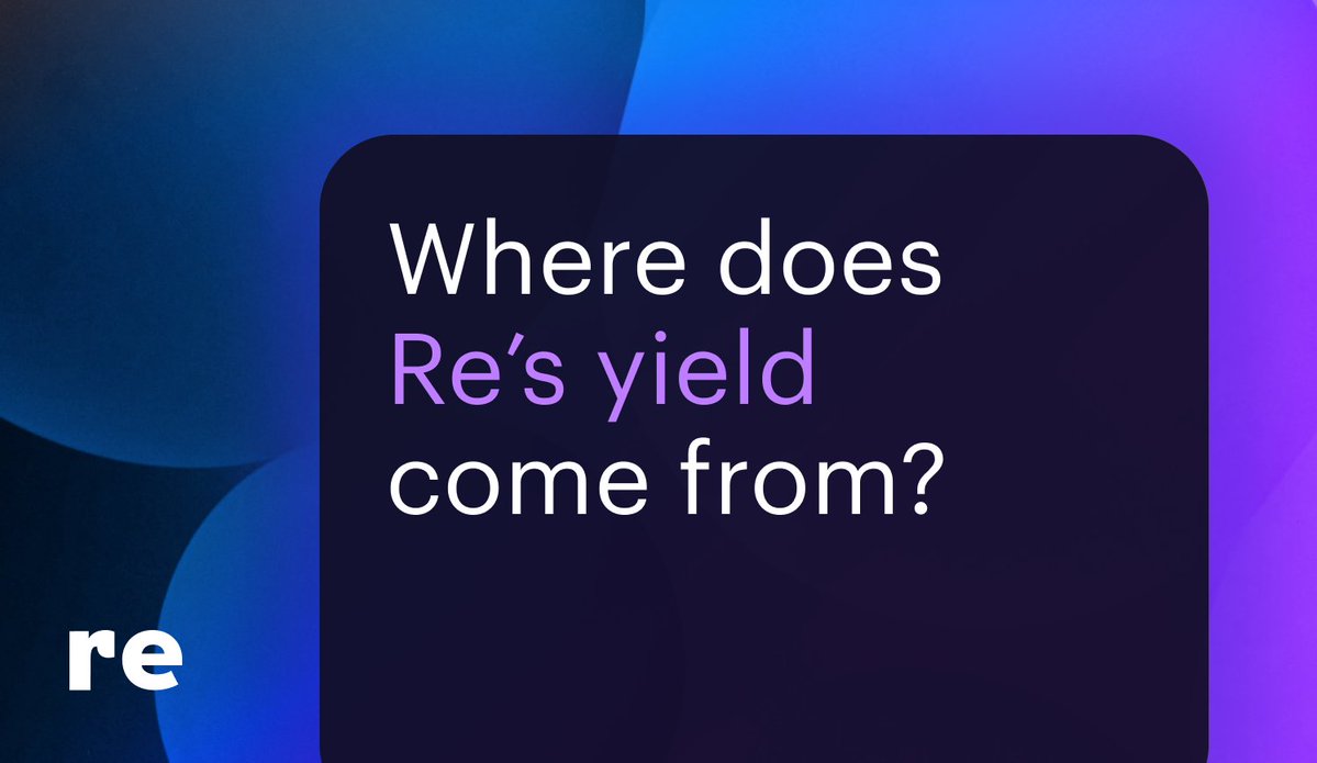 Where does the yield come from?

Not emissions. Not leverage.

At Re, yield comes from real premiums paid by real people managing real risk. 

We earn from insurance profits – predictable returns built on centuries of data and the Law of Large Numbers.

Re is the safe harbor for