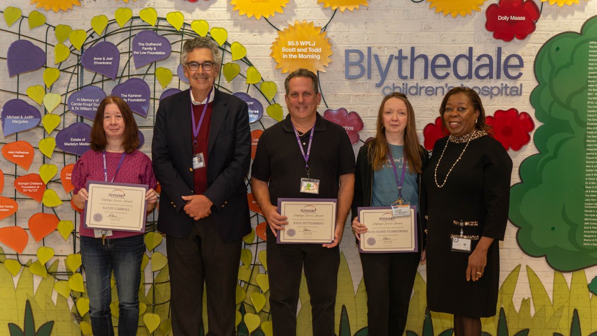 Each year our Annual Employee Recognition Awards celebrate those who have been with Blythedale for 5 years and above. This year we honored those who celebrated 5, 10, 15, 20, 25, 30, and 35 years as employees. Congratulations to all!