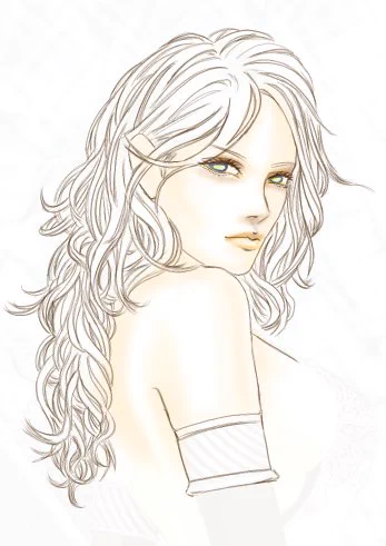 過去絵を少しリメイクして寝る