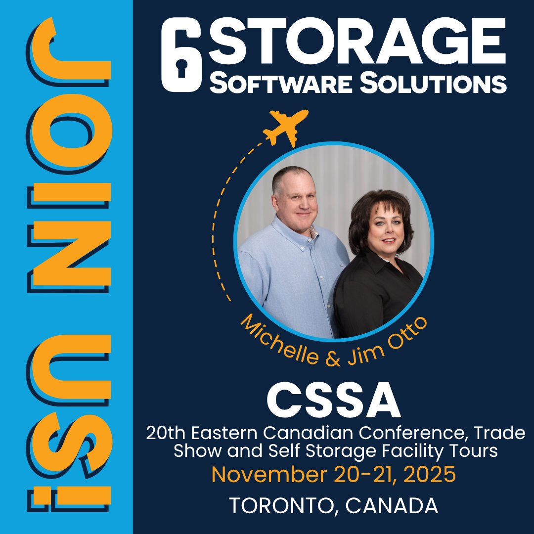 6storage's tweet image. 🇨🇦 We’re headed to CSSA Toronto, Nov 20–21!
Stop by and see how 6Storage can simplify your self-storage operations.
✅ RSVP &amp;amp; set a time to meet us: hubs.li/Q03J9dkY0

#CSSA #Toronto #SelfStorage #6Storage