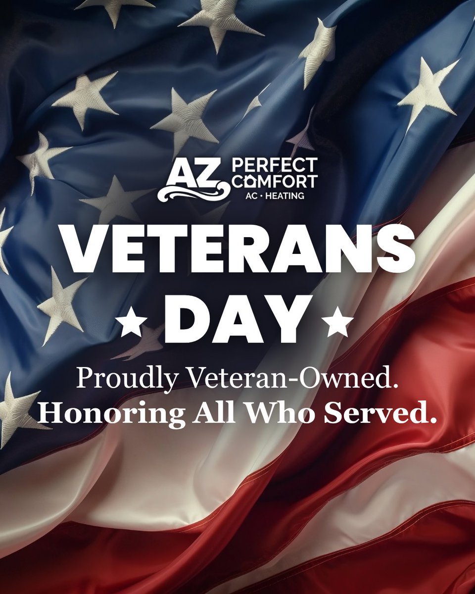 Today and every day, we salute the brave men and women who have served our country. 

As a proud veteran-owned company, we understand the values of honor, integrity, and service—both on and off the field. 

Thank you for your sacrifice! 💙❤️

📞 602-789-3000

#VeteransDay