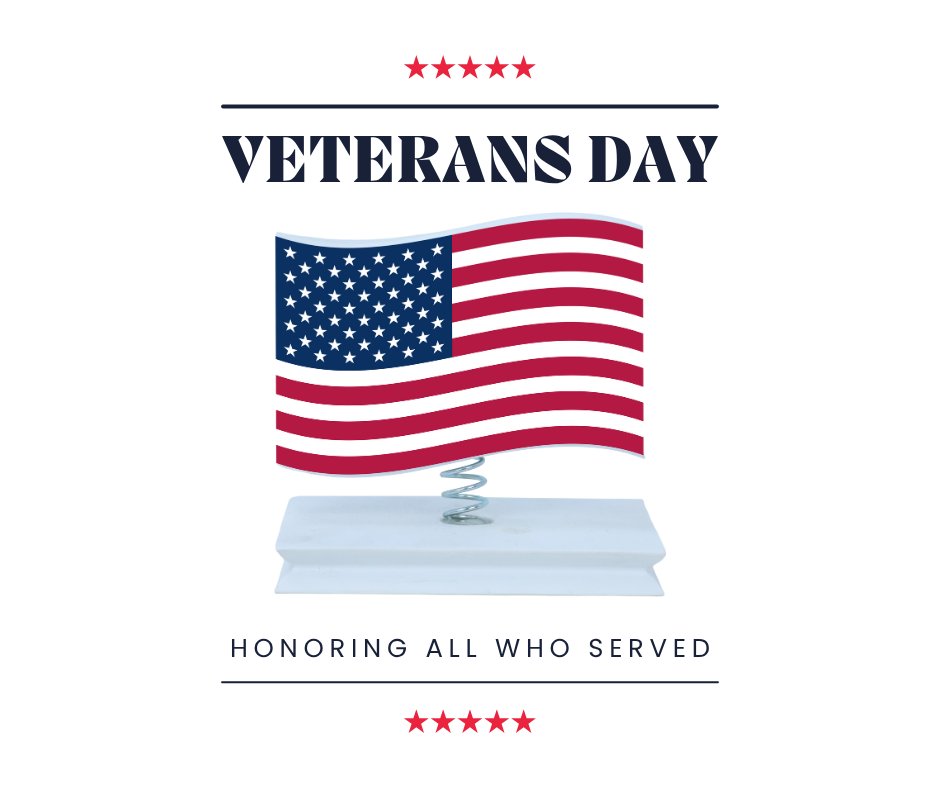 Happy Veterans Day! We want to thank all of those who have served our country. All veterans and military members receive 10% off their admission and gift shop purchases year round.