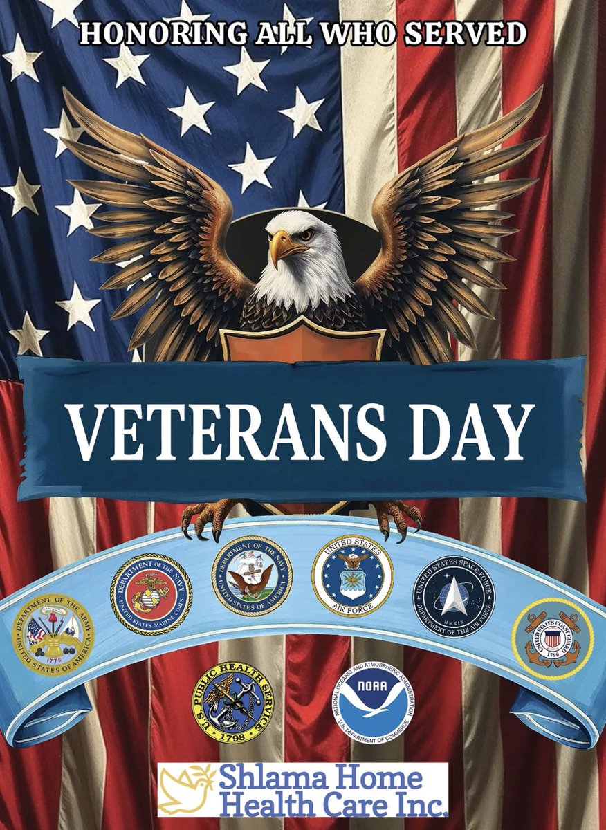ShlamaHHC's tweet photo. 🇺🇸 Honoring Our Heroes This #VeteransDay 
Today we pause to honor the brave men and women who have served our country with courage, dedication, and sacrifice.
Your service and strength protect the freedoms we hold dear, and we are forever grateful.

Thank you! https://t.co/VpWxrhcoDF