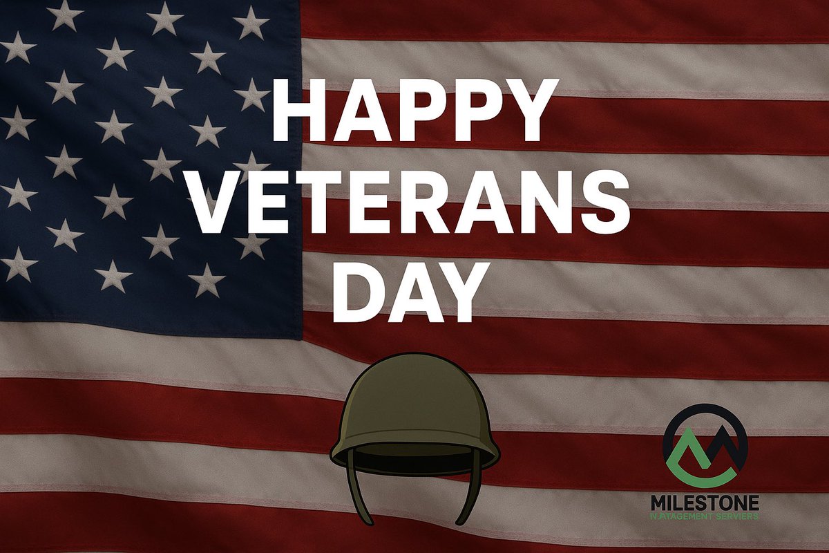 MilestoneMSLLC's tweet photo. ￼ Happy Veterans Day ￼
-
#veteransday #veteran #military #army #usa #navy #airforce #america #usnavy #marines #thankyouforyourservice #happyveteransday #usarmy #militarylife #supportourveterans #usveterans #thankyouveterans #freedom #usmc #veteranlife #coastguard #usmilitary https://t.co/gy04dFkb49