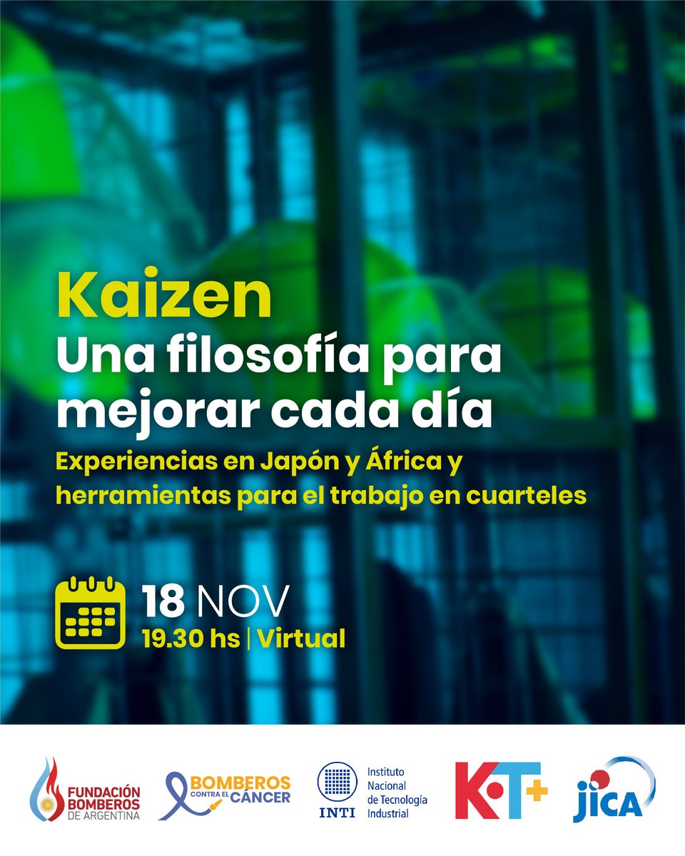 ¿Querés sumar nuevas herramientas en tu cuartel? ¡Esto es para vos!

🎗️ En el marco de la campaña Bomberos Contra el Cáncer, te traemos un encuentro imperdible junto al #INTI y  #JICAArgentina

👉 Inscribite ahora: forms.office.com/r/fPgadjxbAv