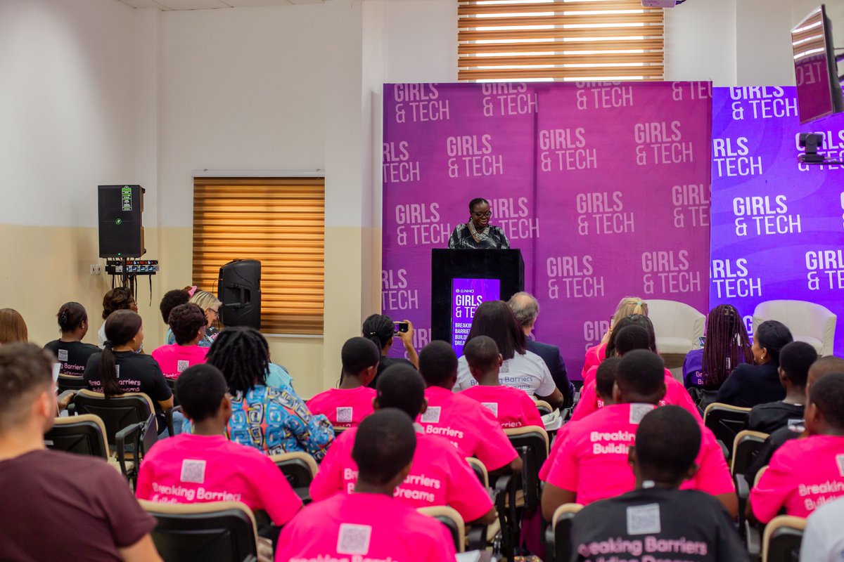 UnivofGh's tweet image. Last week, VC Prof. @aba_amfo joined stakeholders, including the Norwegian Ambassador H.E. John Mikal Kvistad, to launch the GEA–NHO Girls &amp;amp; Technology Programme, which aims to empower girls in STEM.

📸: Christian Kabu Kudiabor

#UGCommunity #GirlsInTech #STEMEducation