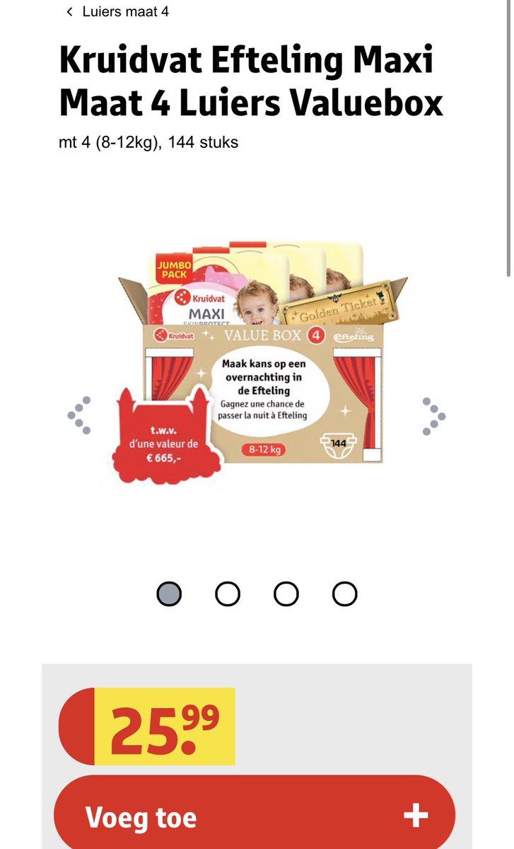 cindy_ve's tweet image. Voor de broek poepers onder ons #Kruidvat #Efteling 

kruidvat.nl/kruidvat-eftel…