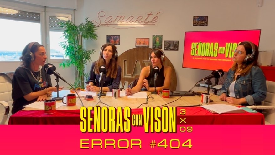 FiveCastpodcast's tweet image. 🔴🎙️👏 SEÑORAS CON VISÓN - #Error404 (Resumen 3x09)

En este capítulo, las &apos;Señoras con Visón&apos; debaten sobre el arte de meter la pata.
@ElTerrat

Escucha ahora el podcast &quot;SEÑORAS CON VISÓN - #Error404 (Resumen 3x09)&quot;
 fivecast.es/podcasts/4ff7e… #podcast #fivecast
