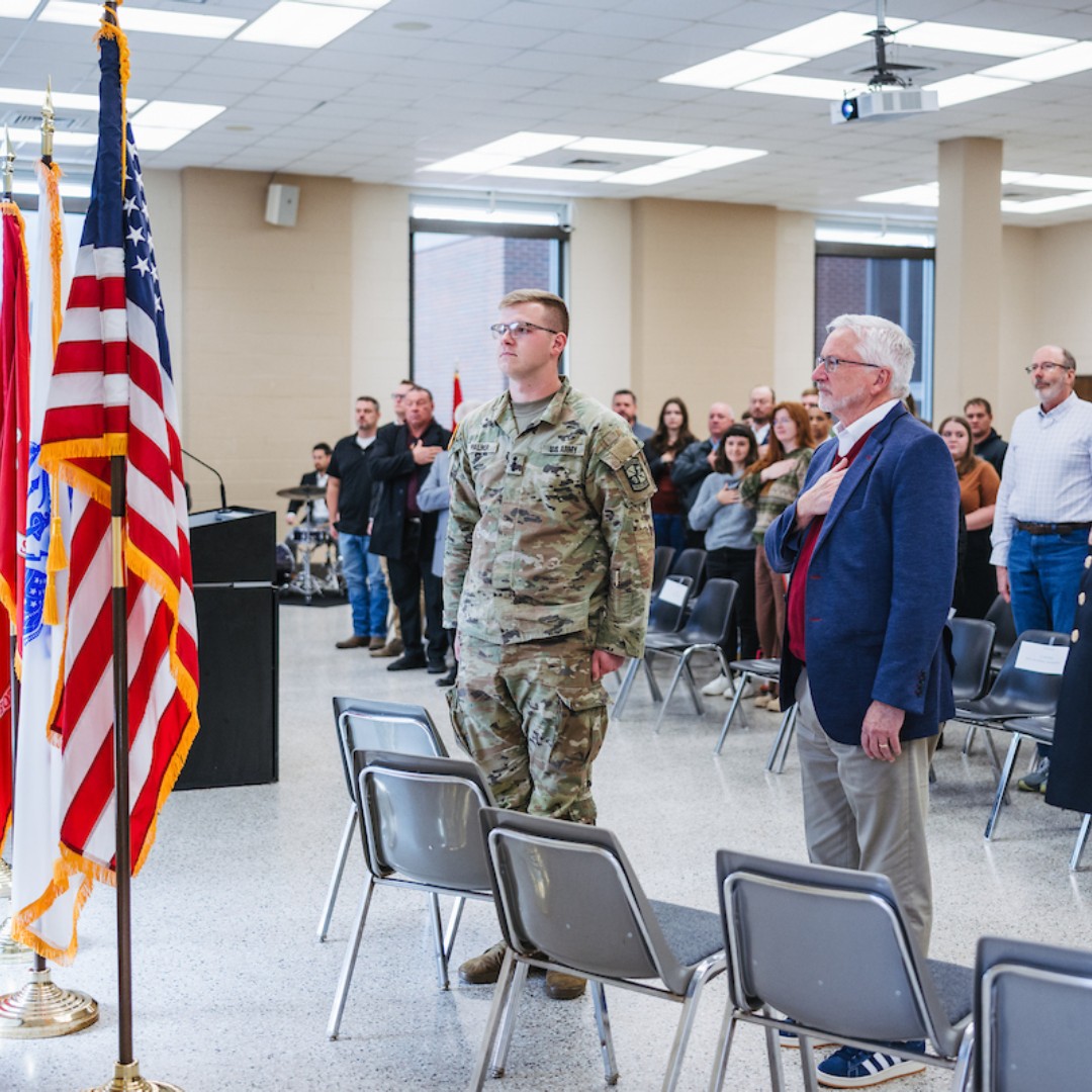 tennesseetech's tweet image. Honoring our student veterans and their families today and every day. 🇺🇸