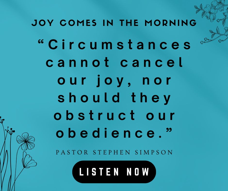 CSMinPublishing's tweet image. In this message by Pastor #StephenSimpson discover the difference between temporary happiness and permanent #joy; how we can receive the strength of God even in the most trying times.  To listen to this message, csmpublishing.org/product/joy-co…