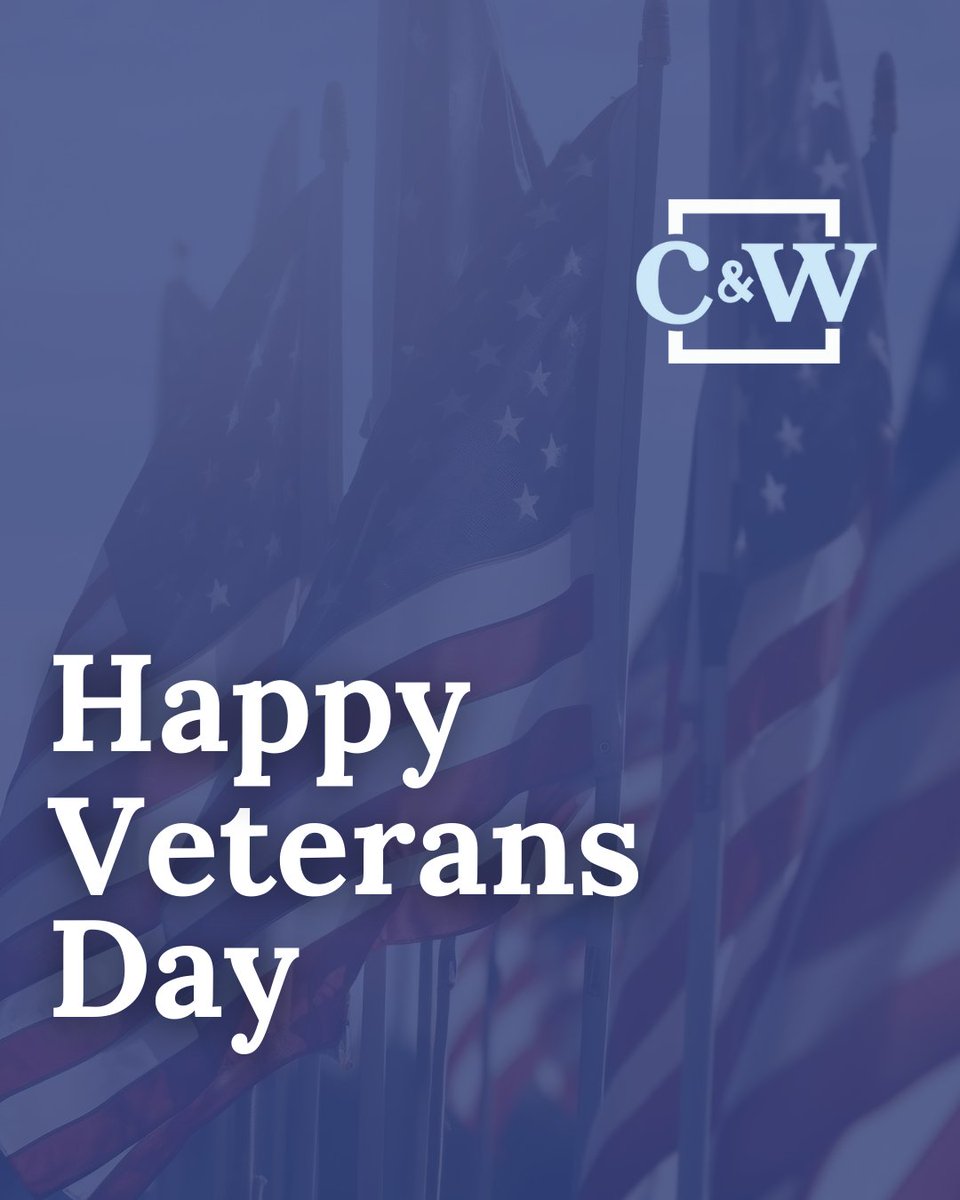 On Veterans Day we pause to recognize the bravery, sacrifice, and commitment of the men and women who have defended our freedom. 

To all veterans and their families, thank you for your service.