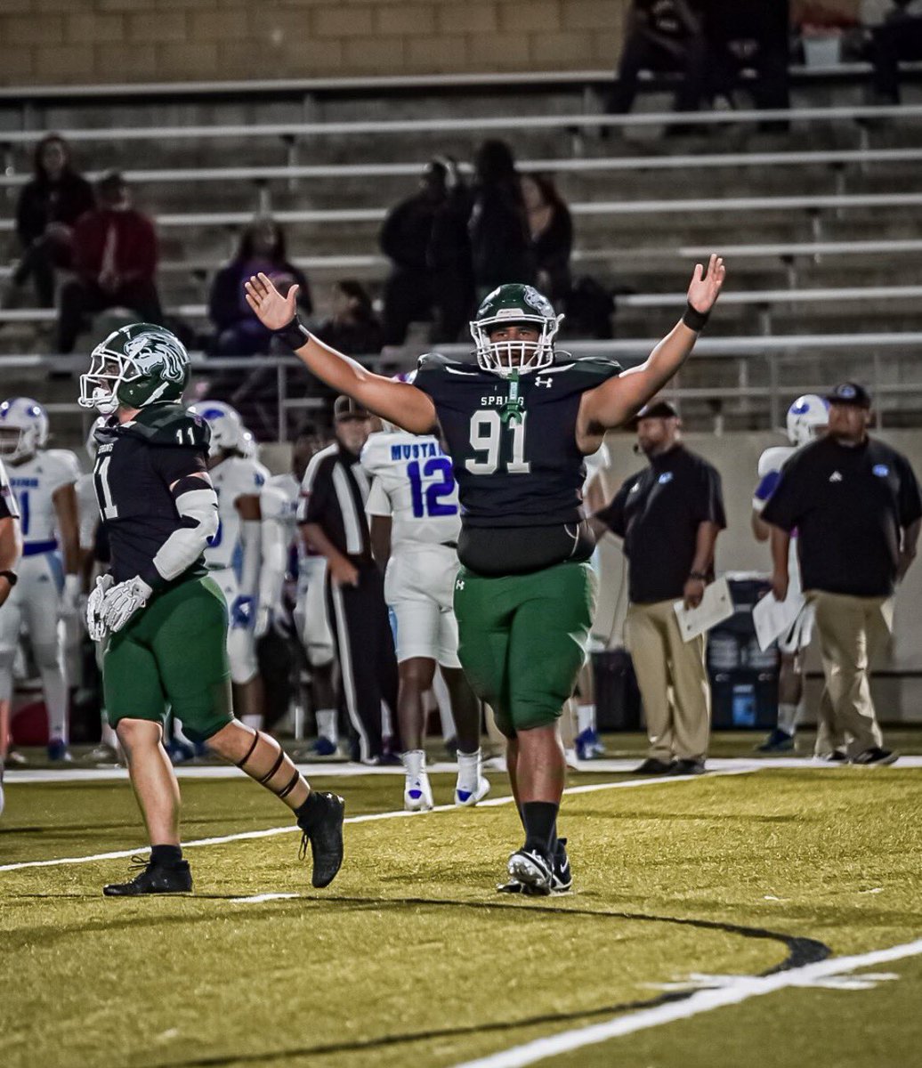 Thank You Spring.
10 Games
73 Tackles
22 Tfls
11 QB pressures 
5 Sacks
9 FG blocks (school record)
3 FF 1 FR
1 Block punt
1 rushing touchdown 
<a href="/CoachStrange06/">Freddie Strange Jr.</a> <a href="/LIFEcoachDAVIS/">L.I.F.E. Coach Davis</a> <a href="/CoachBGoodrich/">Brad Goodrich</a> <a href="/Coach_Dever/">Coach Dwayne Dever</a> 
<a href="/Dabo1056/">Dabo Davis</a> <a href="/coach_u87/">Coach Urgelles</a> <a href="/DLcoachbeck/">Kevon Beckwith</a> <a href="/Coach_D_Mac/">Darryl McBride Jr</a> 

hudl.com/v/2ShLcp