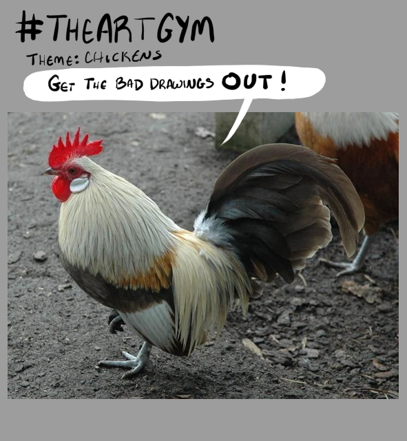 Chicken study day at #TheArtGym !

twitch.tv/kaseysnowart