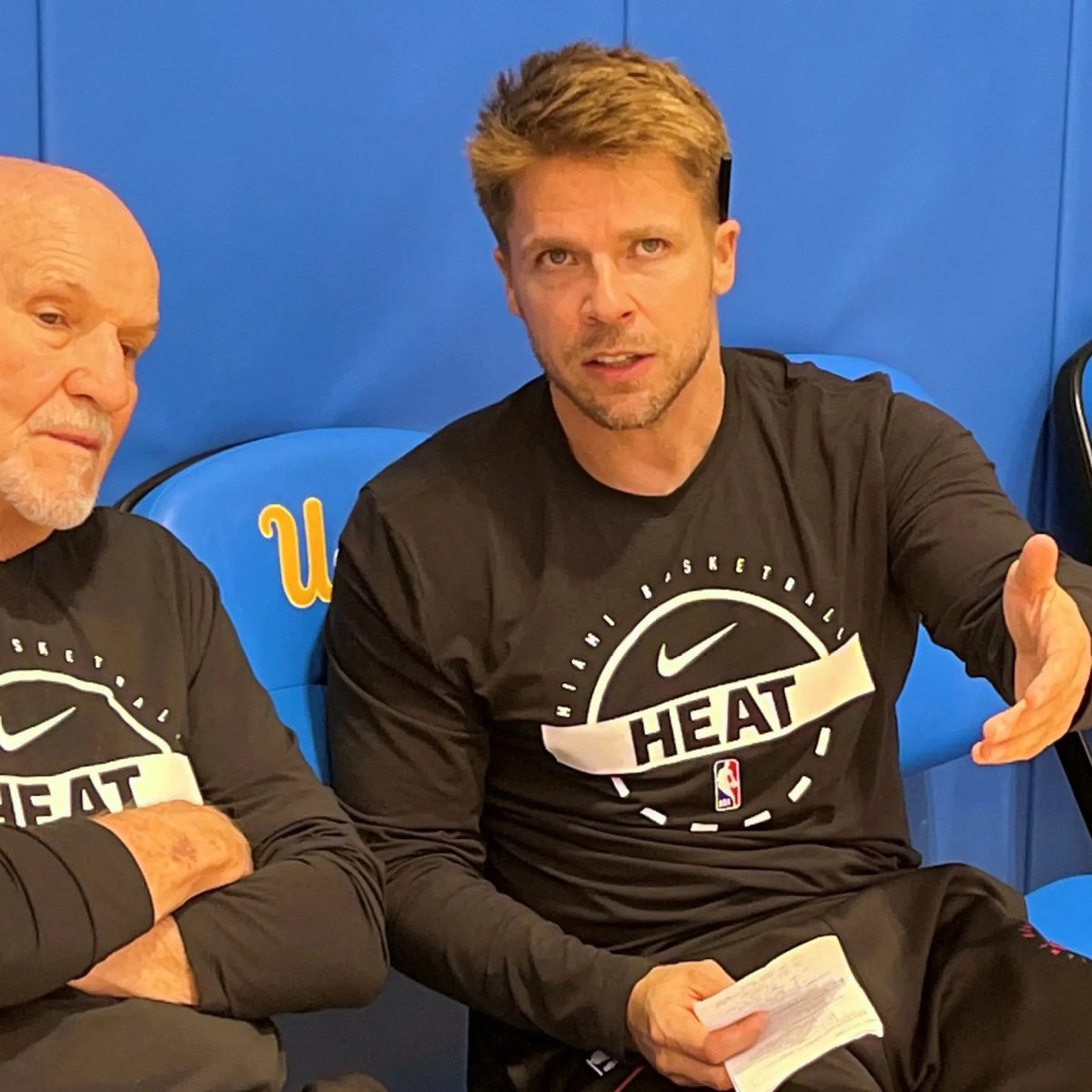 TheHeatCentral's tweet photo. - 1st in PPG
- 2nd in APG
- Fewest ball screens in the league
- Jaime Jaquez thriving
- Norman Powell at 24.5 PPG
- Andrew Wiggins is hooping
- Simone best 3PT shooter in league
- Bam back to 20+ PPG scorer

Noah LaRoche changed Heat fans life 😭 🙏 https://t.co/Q2dGGclQUq