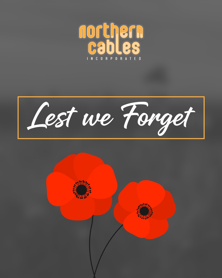 northerncables's tweet photo. Today, we remember and honour the courage, dedication, and sacrifice of those who served.

#LestWeForget #RemembranceDay https://t.co/zmq3SEK3y7