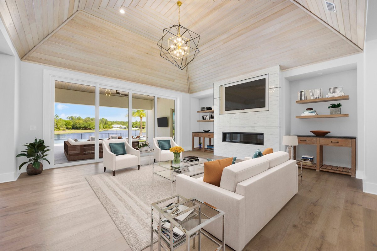 Great room at DreamDesign®67.  #starrcustom #dreamdesign #dreambuilder #designbuild #custombuildersinjacksonville