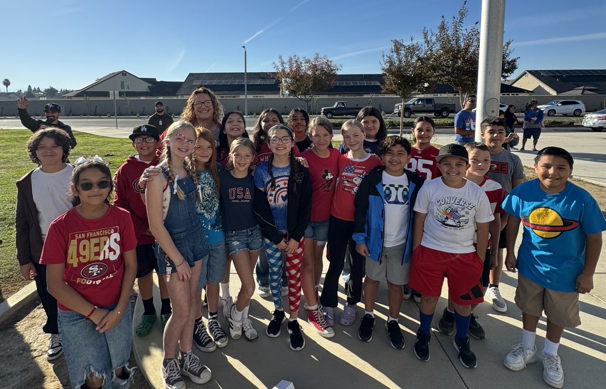 So proud of our school! 🇺🇸 Our Student IB Ambassadors did an incredible job honoring our veterans with a heartfelt ceremony. A huge shoutout to our amazing IB Ambassador mentor, <a href="/staciefleisch/">Stacie Fleischman</a>, for guiding and supporting our students in making this event so meaningful! ❤️💙