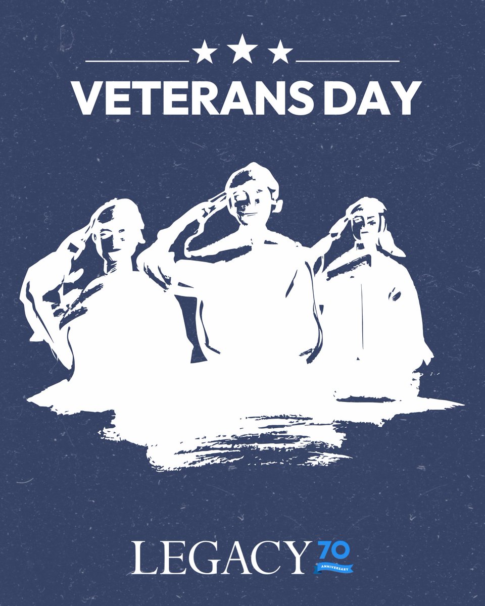 LegacyCU's tweet image. Today, we honor the men and women who have bravely served our country. Your service is inspiring!

All branches will be closed today, November 11th in observance of the Veterans Day holiday and will reopen tomorrow, November 12th.