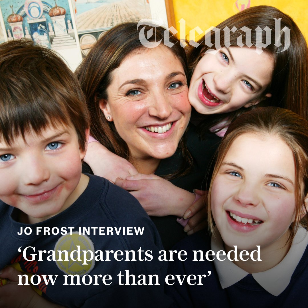 Telegraph's tweet photo. 🗣️ Two decades on, the parenting expert’s ‘naughty step’ still defines her work – though her main concern today is the effects of screen time

Read the full interview with @Jo_Frost👇
https://t.co/ccMUKy000W https://t.co/ZSN5GzaLUs