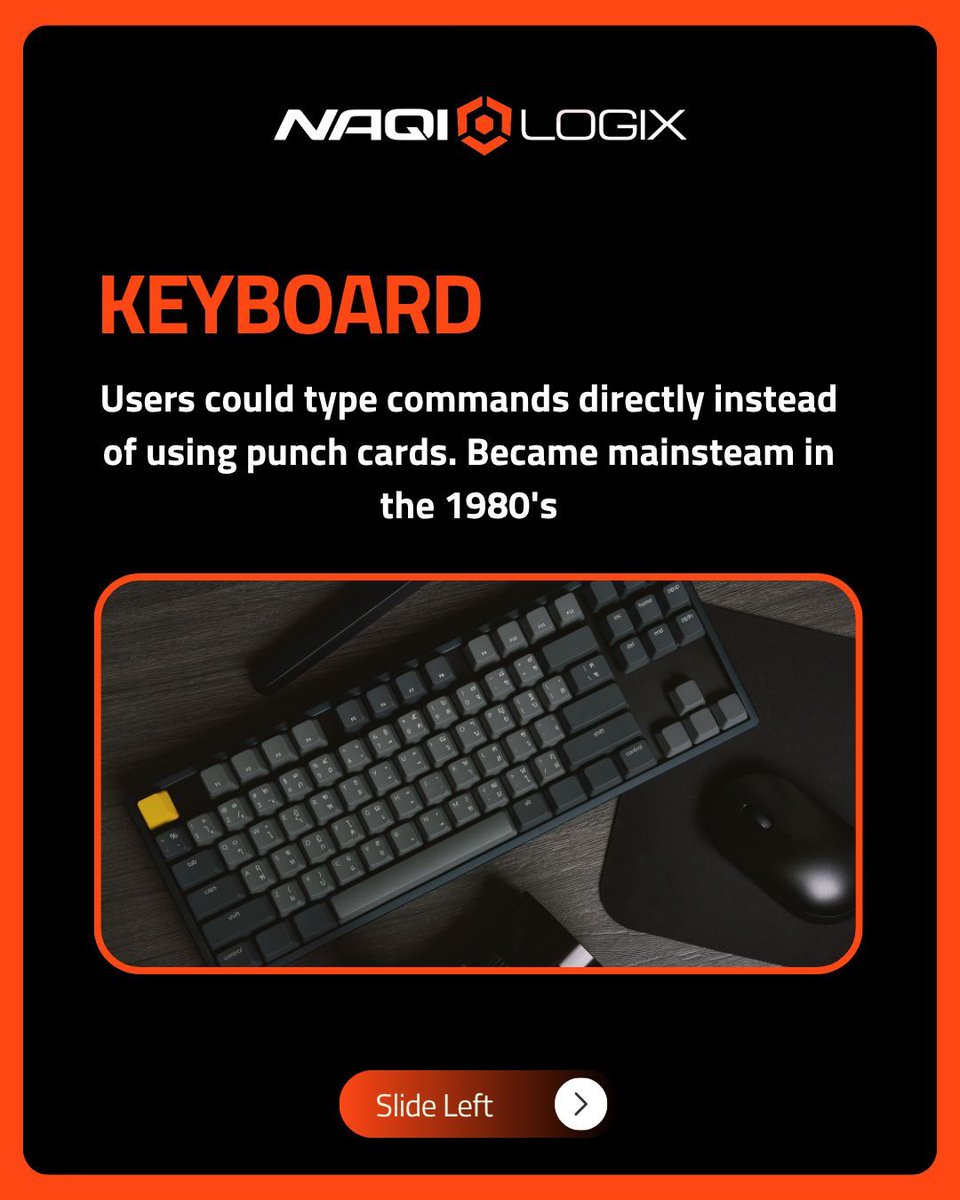 NaqiLogix's tweet image. We’ve come a long way ⏳ — from punchcards to touchscreens, from joysticks to voice assistants. Every era of technology brought us closer to natural interaction.

Follow @NaqiLogix — the evolution continues and a new standard for device control. 
#NeuralInterfaces #NoImplants