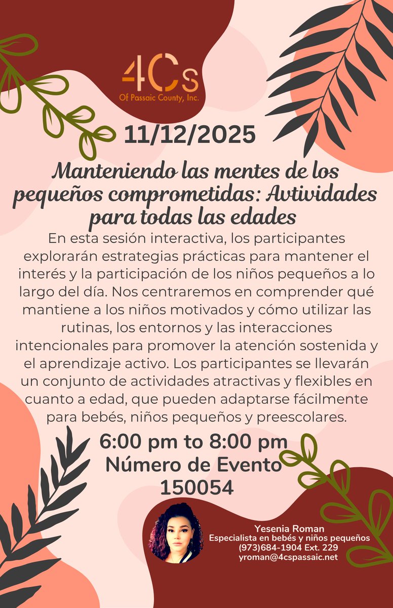 4CS of PassaicCounty (@4cspassaic) on Twitter photo 