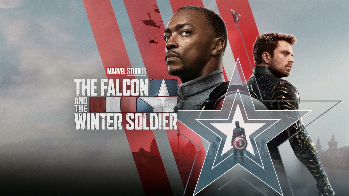 ComicTVUniverse's tweet image. #thefalconandthewintersoldier: Variante di una delle key art utilizzate per la miniserie TV #marvel di #disneyplus...