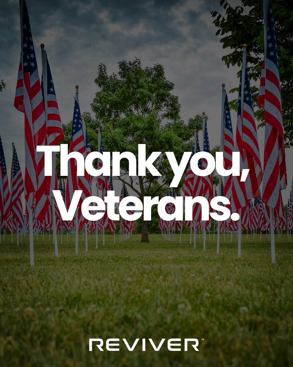 🇺🇸 Honoring our heroes this #VeteransDay.

Thank you to all who have served, your courage and sacrifice inspire us to keep driving innovation forward.

#ThankYouVeterans #Reviver #RPLATE
