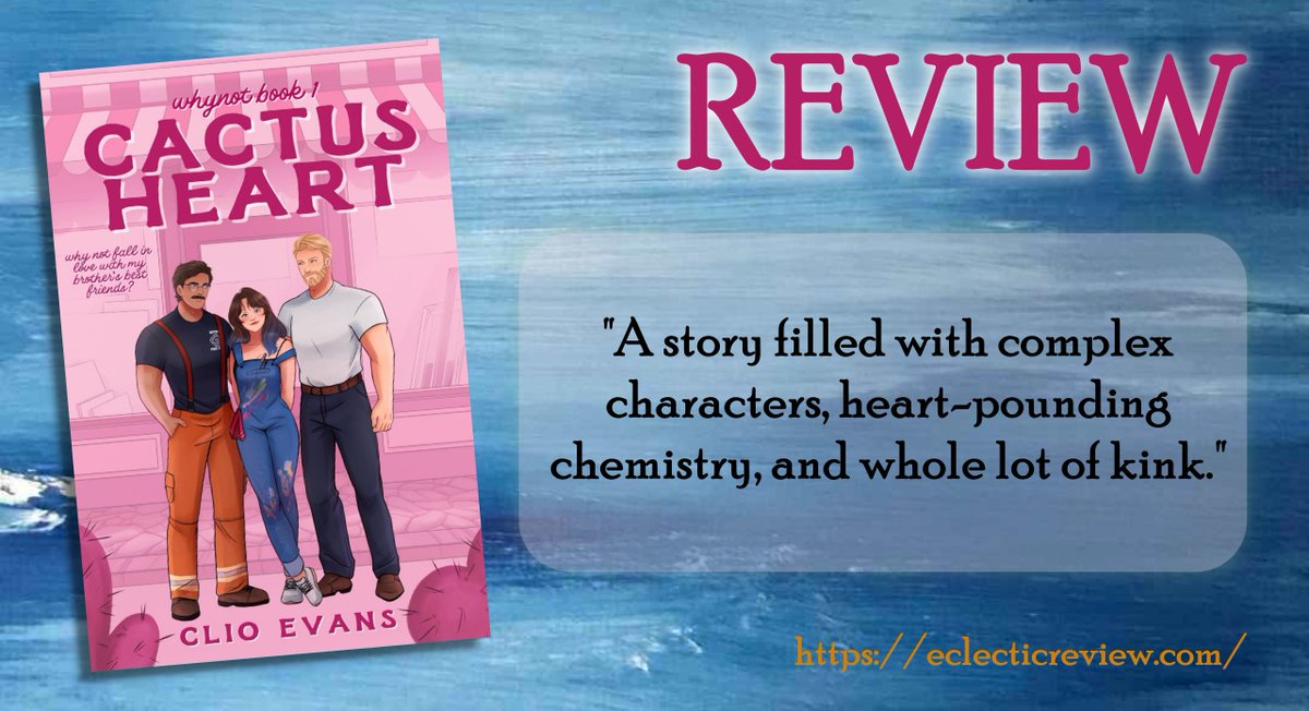Cactus Heart (Whynot #1) by <a href="/clioevansauthor/">Clio Evans</a>
 #romance #smalltown #friendstolovers #whychoose #erotica @greyspromo

Download today or read for FREE with Kindle Unlimited! 
Amazon: bit.ly/3FOaa4K      

#bookreview at loom.ly/kaSz3GE