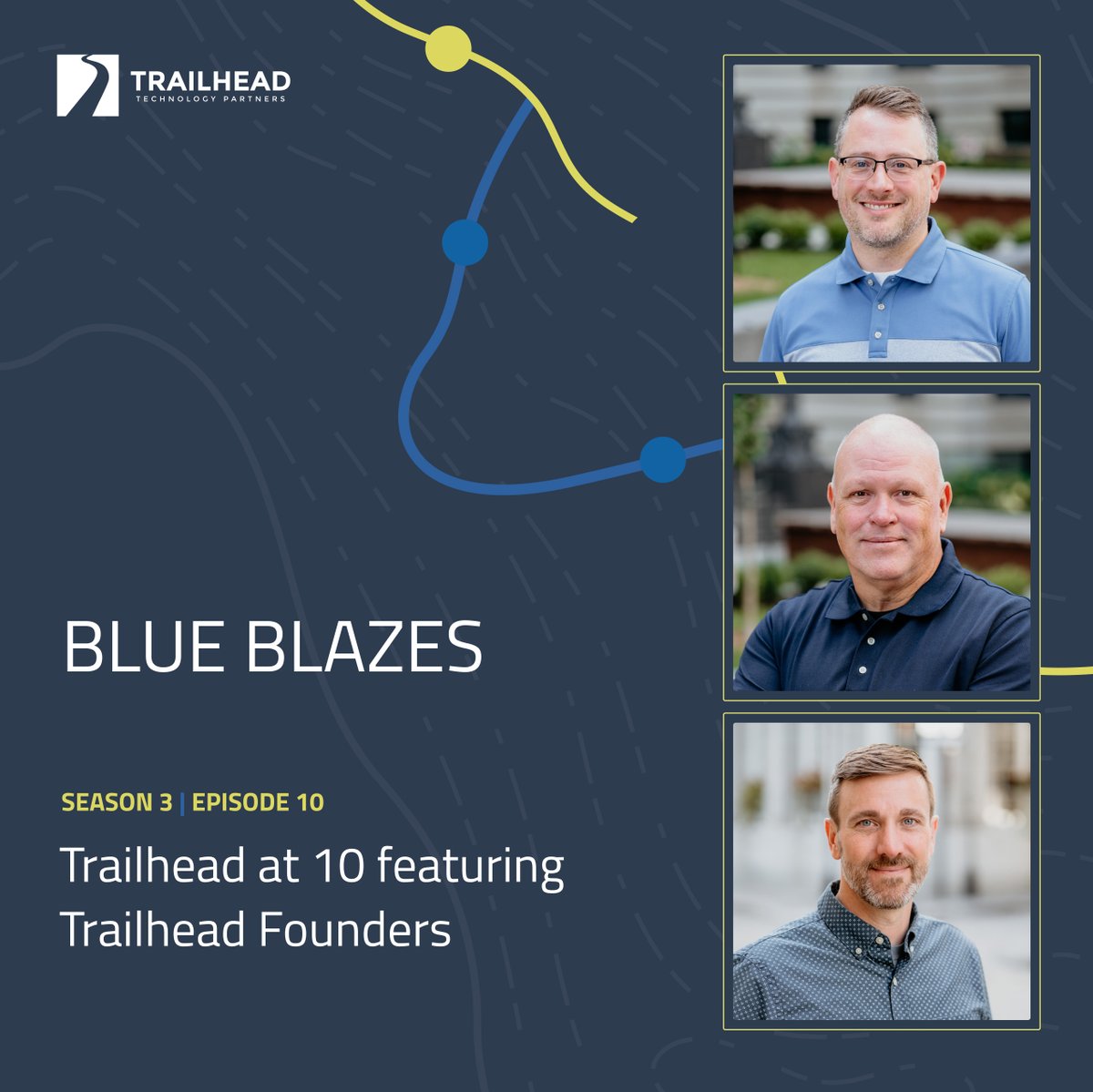 In this special 10th-anniversary episode, guest host Mark Adams turns the microphone toward the founders of Trailhead Technology Partners —  <a href="/JTowerMI/">J. Tower</a>, <a href="/john_k_waters/">John Waters</a>, and <a href="/jeastburn/">Josh Eastburn</a> — to discuss a decade of building great software and a great company. 

hubs.ly/Q03SC-gj0