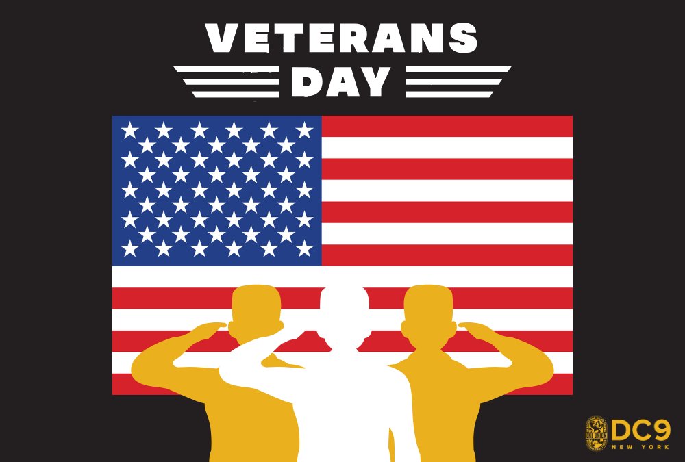 Today we honor the veterans who have served and sacrificed for our country. DC 9 extends heartfelt gratitude to all veterans and their families. We're especially proud to recognize our DC 9 veterans. Thank you for your service to our nation and your dedication to our union.