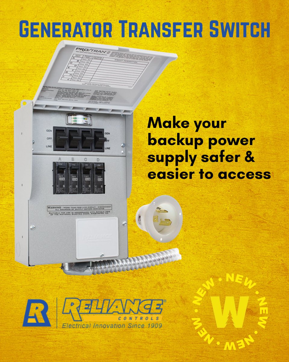 wardlumber's tweet image. NEW at Ward Lumber! ⚡ Stay safe and prepared with the Reliance Generator Transfer Switch — now in stock! 
✅ Peace of mind
✅ Easy access
✅ Trusted performance
Stop by or call us to learn more!

#WardLumberStrong #WorkerOwned #Coop #ShopLocal #ADK #NorthCountry